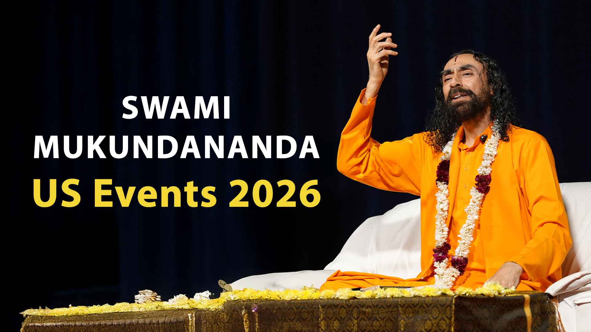 Swami Mukundananda USA Events